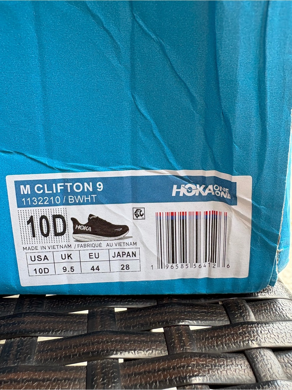 Hoka Men's Running Shoes - Black with White Accents - Picture 8 of 12